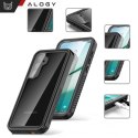 Alogy Etui Wodoodporne do Samsung Galaxy S25 Plus Alogy HydroArmor™ IP68 Case z przezroczystym tyłem Pancerna obudowa 360