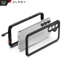 Alogy Etui Wodoodporne do Samsung Galaxy S25 Plus Alogy HydroArmor™ IP68 Case z przezroczystym tyłem Pancerna obudowa 360