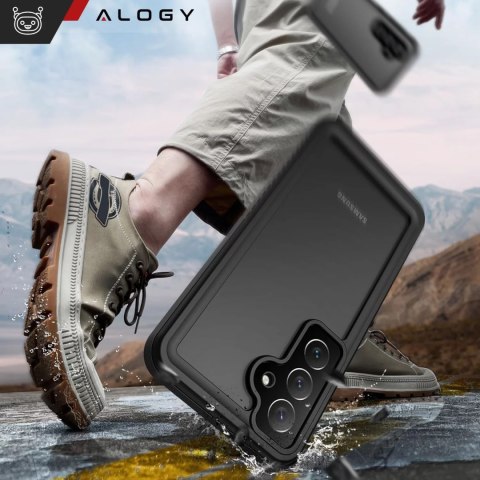 Alogy Etui Wodoodporne do Samsung Galaxy S25 Plus Alogy HydroArmor™ IP68 Case z przezroczystym tyłem Pancerna obudowa 360 Alogy Etui Wodoodporne do Samsung Galaxy S25 Plus Alogy HydroArmor™ IP68 Case z przezroczystym tyłem Pancerna obudowa 360