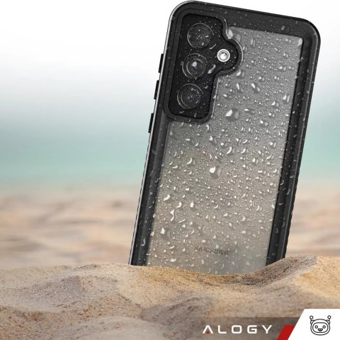 Alogy Etui Wodoodporne do Samsung Galaxy S25 Plus Alogy HydroArmor™ IP68 Case z przezroczystym tyłem Pancerna obudowa 360 Alogy Etui Wodoodporne do Samsung Galaxy S25 Plus Alogy HydroArmor™ IP68 Case z przezroczystym tyłem Pancerna obudowa 360