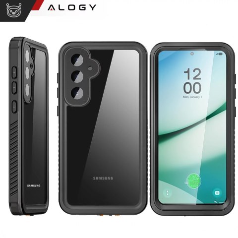 Alogy Etui Wodoodporne do Samsung Galaxy S25 Plus Alogy HydroArmor™ IP68 Case z przezroczystym tyłem Pancerna obudowa 360 Alogy Etui Wodoodporne do Samsung Galaxy S25 Plus Alogy HydroArmor™ IP68 Case z przezroczystym tyłem Pancerna obudowa 360