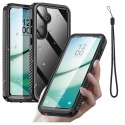 Alogy Etui Wodoodporne do Samsung Galaxy S25 Plus Alogy HydroArmor™ IP68 Case z przezroczystym tyłem Pancerna obudowa 360