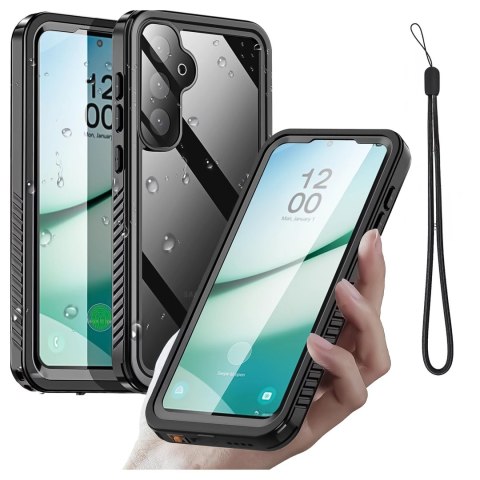 Alogy Etui Wodoodporne do Samsung Galaxy S25 Plus Alogy HydroArmor™ IP68 Case z przezroczystym tyłem Pancerna obudowa 360 Alogy Etui Wodoodporne do Samsung Galaxy S25 Plus Alogy HydroArmor™ IP68 Case z przezroczystym tyłem Pancerna obudowa 360