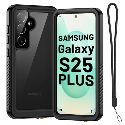 Alogy Etui Wodoodporne do Samsung Galaxy S25 Plus Alogy HydroArmor™ IP68 Case z przezroczystym tyłem Pancerna obudowa 360 Alogy Etui Wodoodporne do Samsung Galaxy S25 Plus Alogy HydroArmor™ IP68 Case z przezroczystym tyłem Pancerna obudowa 360