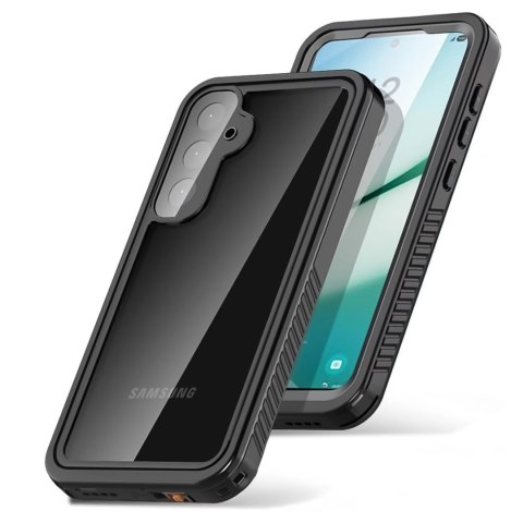 Alogy Etui Wodoodporne do Samsung Galaxy S25 Plus Alogy HydroArmor™ IP68 Case z przezroczystym tyłem Pancerna obudowa 360 Alogy Etui Wodoodporne do Samsung Galaxy S25 Plus Alogy HydroArmor™ IP68 Case z przezroczystym tyłem Pancerna obudowa 360