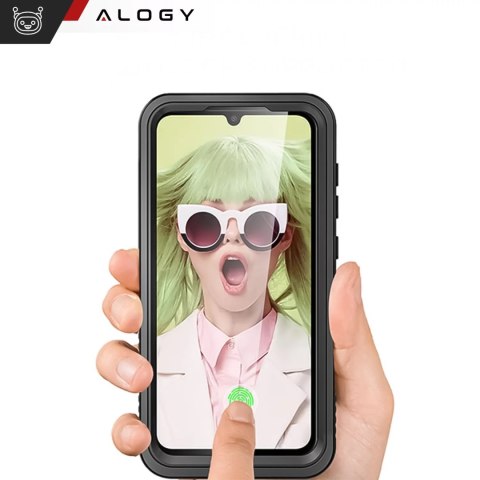 Alogy Etui Wodoodporne do Samsung Galaxy S25 Plus Alogy HydroArmor™ IP68 Case z przezroczystym tyłem Pancerna obudowa 360 Alogy Etui Wodoodporne do Samsung Galaxy S25 Plus Alogy HydroArmor™ IP68 Case z przezroczystym tyłem Pancerna obudowa 360