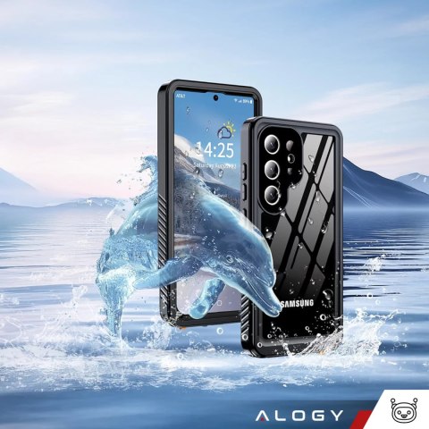Alogy Etui Wodoodporne do Samsung Galaxy S25 Ultra Alogy HydroArmor™ IP68 Case z przezroczystym tyłem Pancerna obudowa 360 Alogy Etui Wodoodporne do Samsung Galaxy S25 Ultra Alogy HydroArmor™ IP68 Case z przezroczystym tyłem Pancerna obudowa 360