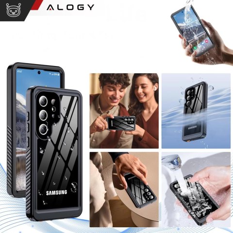 Alogy Etui Wodoodporne do Samsung Galaxy S25 Ultra Alogy HydroArmor™ IP68 Case z przezroczystym tyłem Pancerna obudowa 360 Alogy Etui Wodoodporne do Samsung Galaxy S25 Ultra Alogy HydroArmor™ IP68 Case z przezroczystym tyłem Pancerna obudowa 360