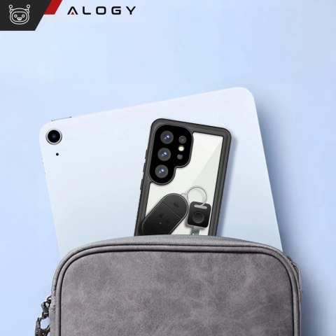 Alogy Etui Wodoodporne do Samsung Galaxy S25 Ultra Alogy HydroArmor™ IP68 Case z przezroczystym tyłem Pancerna obudowa 360 Alogy Etui Wodoodporne do Samsung Galaxy S25 Ultra Alogy HydroArmor™ IP68 Case z przezroczystym tyłem Pancerna obudowa 360