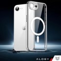 Alogy Etui do Apple iPhone 16e obudowa ochronna na telefon Alogy HybridMag™️ Case do MagSafe Przezroczyste