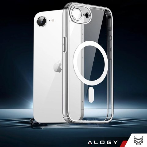 Alogy Etui do Apple iPhone 16e obudowa ochronna na telefon Alogy HybridMag™️ Case do MagSafe Przezroczyste Alogy Etui do Apple iPhone 16e obudowa ochronna na telefon Alogy HybridMag™️ Case do MagSafe Przezroczyste