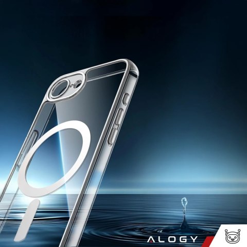 Alogy Etui do Apple iPhone 16e obudowa ochronna na telefon Alogy HybridMag™️ Case do MagSafe Przezroczyste Alogy Etui do Apple iPhone 16e obudowa ochronna na telefon Alogy HybridMag™️ Case do MagSafe Przezroczyste