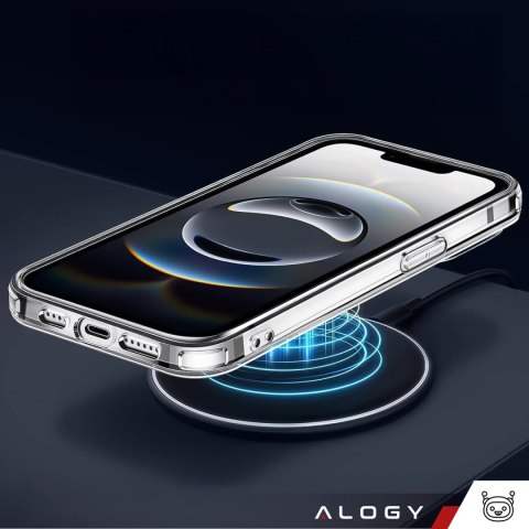 Alogy Etui do Apple iPhone 16e obudowa ochronna na telefon Alogy HybridMag™️ Case do MagSafe Przezroczyste Alogy Etui do Apple iPhone 16e obudowa ochronna na telefon Alogy HybridMag™️ Case do MagSafe Przezroczyste