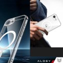 Alogy Etui do Apple iPhone 16e obudowa ochronna na telefon Alogy HybridMag™️ Case do MagSafe Przezroczyste