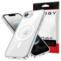 Alogy Etui do Apple iPhone 16e obudowa ochronna na telefon Alogy HybridMag™️ Case do MagSafe Przezroczyste