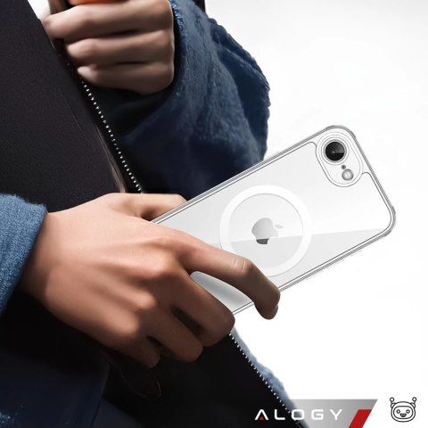 Alogy Etui do Apple iPhone 16e obudowa ochronna na telefon Alogy HybridMag™️ Case do MagSafe Przezroczyste Alogy Etui do Apple iPhone 16e obudowa ochronna na telefon Alogy HybridMag™️ Case do MagSafe Przezroczyste