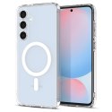 Alogy Etui do Samsung Galaxy S24 FE obudowa ochronna na telefon Alogy HybridMag™️ Case do MagSafe Przezroczyste