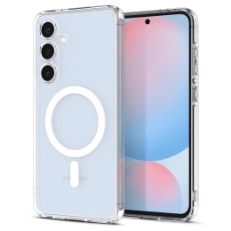 Alogy Etui do Samsung Galaxy S24 FE obudowa ochronna na telefon Alogy HybridMag™️ Case do MagSafe Przezroczyste