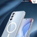 Alogy Etui do Samsung Galaxy S24 FE obudowa ochronna na telefon Alogy HybridMag™️ Case do MagSafe Przezroczyste