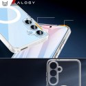 Alogy Etui do Samsung Galaxy S24 FE obudowa ochronna na telefon Alogy HybridMag™️ Case do MagSafe Przezroczyste