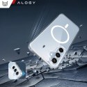 Alogy Etui do Samsung Galaxy S24 FE obudowa ochronna na telefon Alogy HybridMag™️ Case do MagSafe Przezroczyste