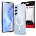 Alogy Etui do Samsung Galaxy S24 FE obudowa ochronna na telefon Alogy HybridMag™️ Case do MagSafe Przezroczyste