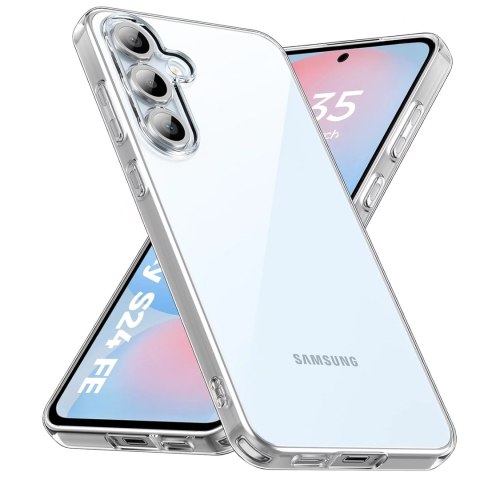 Alogy Etui do Samsung Galaxy S24 FE obudowa ochronna na telefon Alogy HybridShield™️ Case Przezroczyste Alogy Etui do Samsung Galaxy S24 FE obudowa ochronna na telefon Alogy HybridShield™️ Case Przezroczyste