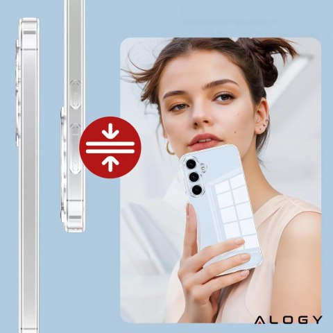 Alogy Etui do Samsung Galaxy S24 FE obudowa ochronna na telefon Alogy HybridShield™️ Case Przezroczyste Alogy Etui do Samsung Galaxy S24 FE obudowa ochronna na telefon Alogy HybridShield™️ Case Przezroczyste