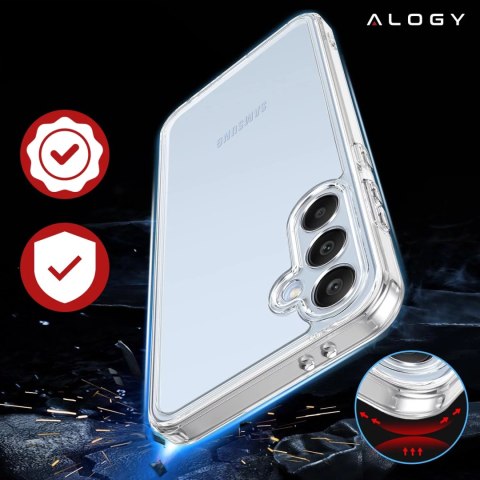 Alogy Etui do Samsung Galaxy S24 FE obudowa ochronna na telefon Alogy HybridShield™️ Case Przezroczyste Alogy Etui do Samsung Galaxy S24 FE obudowa ochronna na telefon Alogy HybridShield™️ Case Przezroczyste