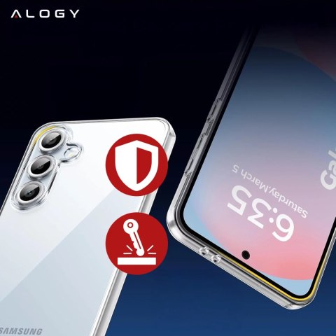 Alogy Etui do Samsung Galaxy S24 FE obudowa ochronna na telefon Alogy HybridShield™️ Case Przezroczyste Alogy Etui do Samsung Galaxy S24 FE obudowa ochronna na telefon Alogy HybridShield™️ Case Przezroczyste