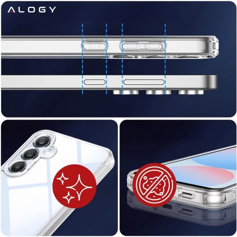 Alogy Etui do Samsung Galaxy S24 FE obudowa ochronna na telefon Alogy HybridShield™️ Case Przezroczyste Alogy Etui do Samsung Galaxy S24 FE obudowa ochronna na telefon Alogy HybridShield™️ Case Przezroczyste