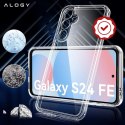 Alogy Etui do Samsung Galaxy S24 FE obudowa ochronna na telefon Alogy HybridShield™️ Case Przezroczyste