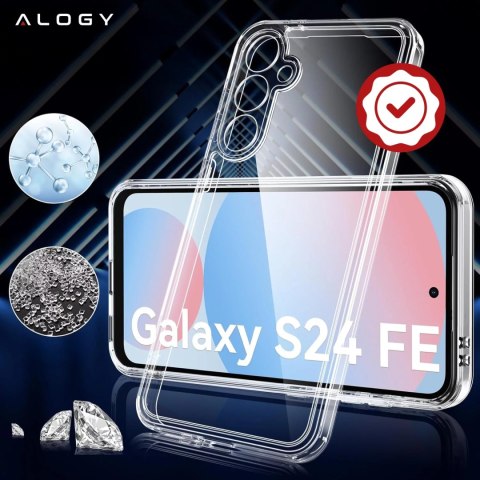 Alogy Etui do Samsung Galaxy S24 FE obudowa ochronna na telefon Alogy HybridShield™️ Case Przezroczyste Alogy Etui do Samsung Galaxy S24 FE obudowa ochronna na telefon Alogy HybridShield™️ Case Przezroczyste
