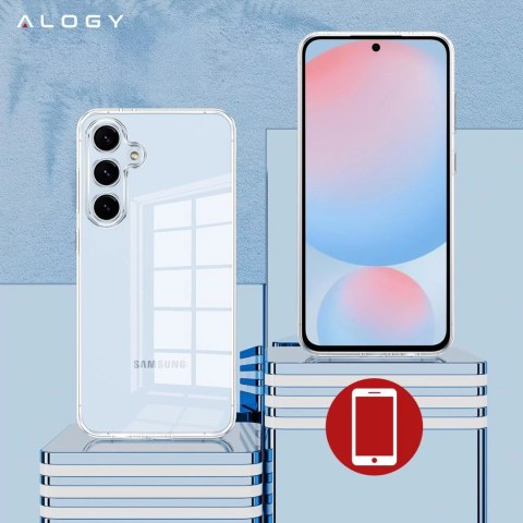 Alogy Etui do Samsung Galaxy S24 FE obudowa ochronna na telefon Alogy HybridShield™️ Case Przezroczyste Alogy Etui do Samsung Galaxy S24 FE obudowa ochronna na telefon Alogy HybridShield™️ Case Przezroczyste