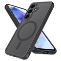 Alogy Etui do Samsung Galaxy S24 FE obudowa ochronna na telefon Alogy Matte HybridMag™️ Case do MagSafe Matowe Czarne