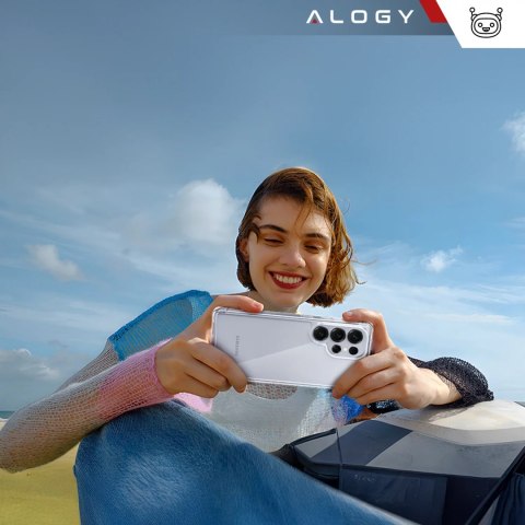 Alogy Etui do Samsung Galaxy S25 Ultra obudowa ochronna na telefon Alogy HybridShield™️ Case Przezroczyste Alogy Etui do Samsung Galaxy S25 Ultra obudowa ochronna na telefon Alogy HybridShield™️ Case Przezroczyste