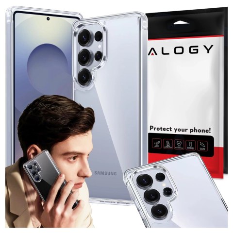 Alogy Etui do Samsung Galaxy S25 Ultra obudowa ochronna na telefon Alogy HybridShield™️ Case Przezroczyste Alogy Etui do Samsung Galaxy S25 Ultra obudowa ochronna na telefon Alogy HybridShield™️ Case Przezroczyste