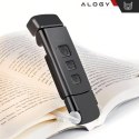 Alogy Lampka LED do czytania Alogy Clip Lamp Lampa z klipsem do książki ładowana Czarna