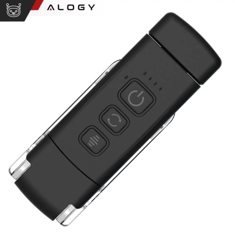 Alogy Lampka LED do czytania Alogy Clip Lamp Lampa z klipsem do książki ładowana Czarna Alogy Lampka LED do czytania Alogy Clip Lamp Lampa z klipsem do książki ładowana Czarna