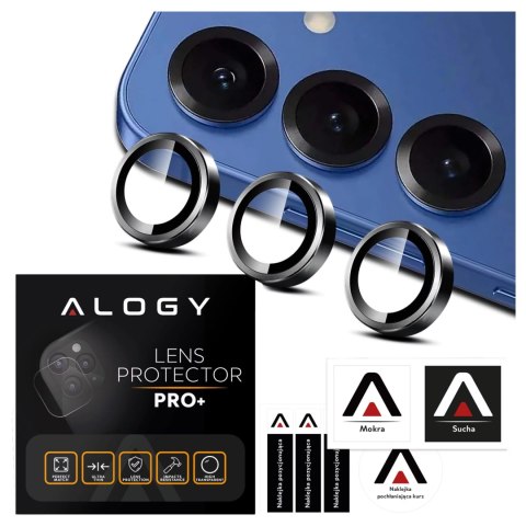 Alogy Szkło do Samsung Galaxy S25 Plus nakładka na aparat obiektyw obiektywy aparatu Alogy ProCam Shield™️ osłona ochronna Alogy Szkło do Samsung Galaxy S25 Plus nakładka na aparat obiektyw obiektywy aparatu Alogy ProCam Shield™️ osłona ochronna