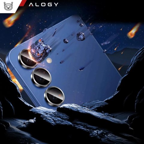 Alogy Szkło do Samsung Galaxy S25 Plus nakładka na aparat obiektyw obiektywy aparatu Alogy ProCam Shield™️ osłona ochronna Alogy Szkło do Samsung Galaxy S25 Plus nakładka na aparat obiektyw obiektywy aparatu Alogy ProCam Shield™️ osłona ochronna