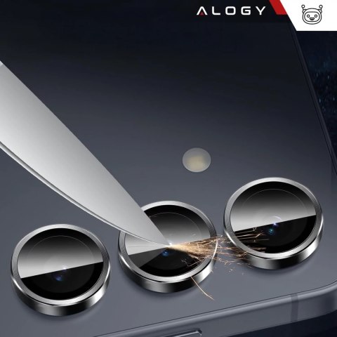 Alogy Szkło do Samsung Galaxy S25 Plus nakładka na aparat obiektyw obiektywy aparatu Alogy ProCam Shield™️ osłona ochronna Alogy Szkło do Samsung Galaxy S25 Plus nakładka na aparat obiektyw obiektywy aparatu Alogy ProCam Shield™️ osłona ochronna