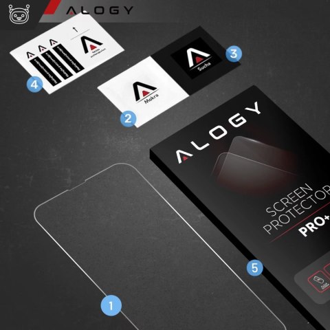 Alogy Szkło hartowane do Apple iPhone 16e ochronne szkiełko na ekran 9H Alogy Heavy Pro+™️ Alogy Szkło hartowane do Apple iPhone 16e ochronne szkiełko na ekran 9H Alogy Heavy Pro+™️