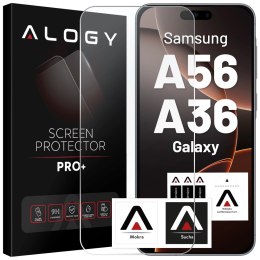Alogy Szkło hartowane do Samsung Galaxy A56/A36 5G 2025 ochronne szkiełko na ekran 9H Alogy Heavy Pro+™️