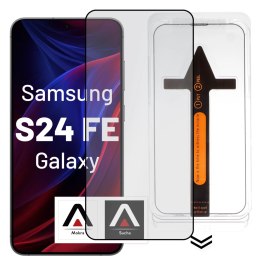 Alogy Szkło hartowane do Samsung Galaxy S24 FE ochronne szkiełko na ekran 9H Alogy EasyShield™️ z ramką montażową