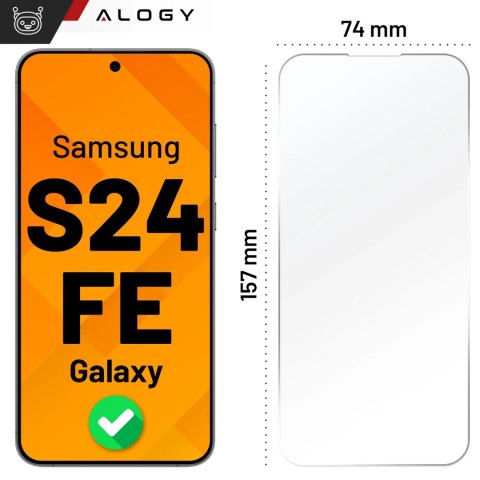 Alogy Szkło hartowane do Samsung Galaxy S24 FE ochronne szkiełko na ekran 9H Alogy Heavy Pro+™️ Alogy Szkło hartowane do Samsung Galaxy S24 FE ochronne szkiełko na ekran 9H Alogy Heavy Pro+™️