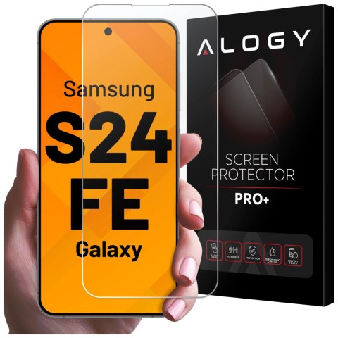 Alogy Szkło hartowane do Samsung Galaxy S24 FE ochronne szkiełko na ekran 9H Alogy Heavy Pro+™️ Alogy Szkło hartowane do Samsung Galaxy S24 FE ochronne szkiełko na ekran 9H Alogy Heavy Pro+™️