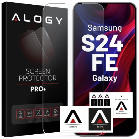Alogy Szkło hartowane do Samsung Galaxy S24 FE ochronne szkiełko na ekran 9H Alogy Heavy Pro+™️ Alogy Szkło hartowane do Samsung Galaxy S24 FE ochronne szkiełko na ekran 9H Alogy Heavy Pro+™️