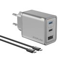 EcoFlow Ładowarka Sieciowa EcoFlow RAPID GaN 65W 2x USB-C USB-A z Kablem 100W