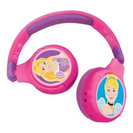 Lexibook Słuchawki bezprzewodowe 2w1 Disney Princess Lexibook Bluetooth